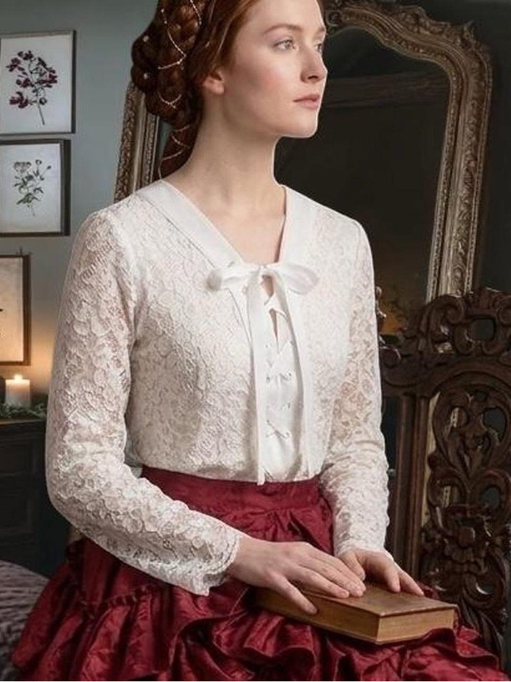 Antonio Melani cottagecore blouse S